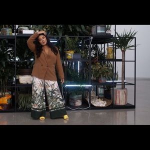 H&M Wide Floral Pants